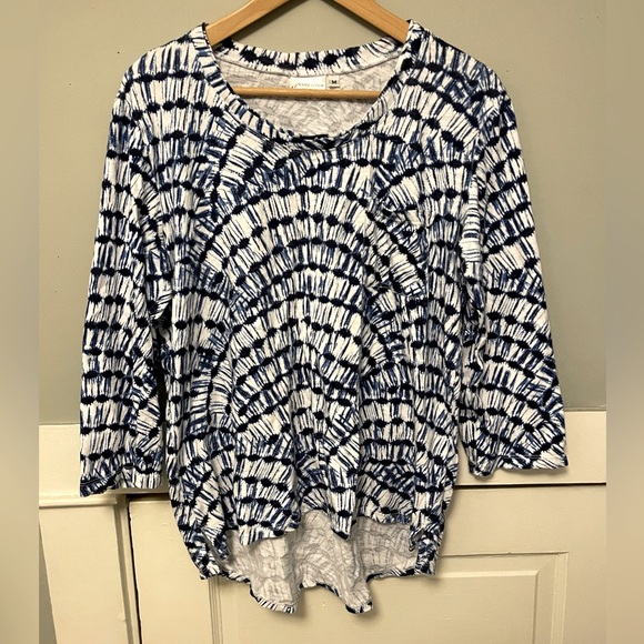 Prairie Cotton Tue-Dyed Tunic Tee - Picture 1 of 10